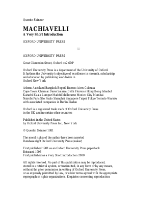 Machiavelli - A Very Short Indroduction.pdf